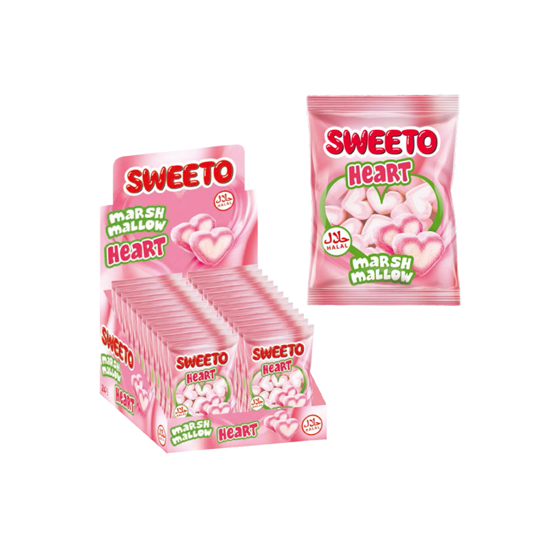 Sweeto Marshmallow Heart 30g