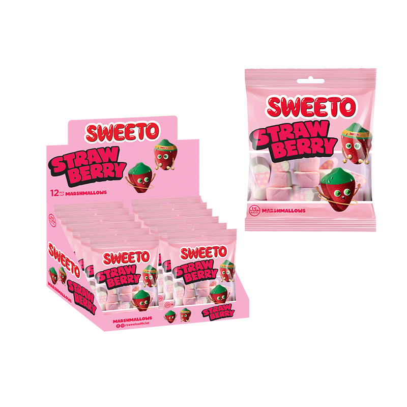 Sweeto Marshmallow Strawberry 60g