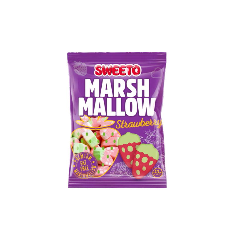 Sweeto Marshmallow Strawberry 140g