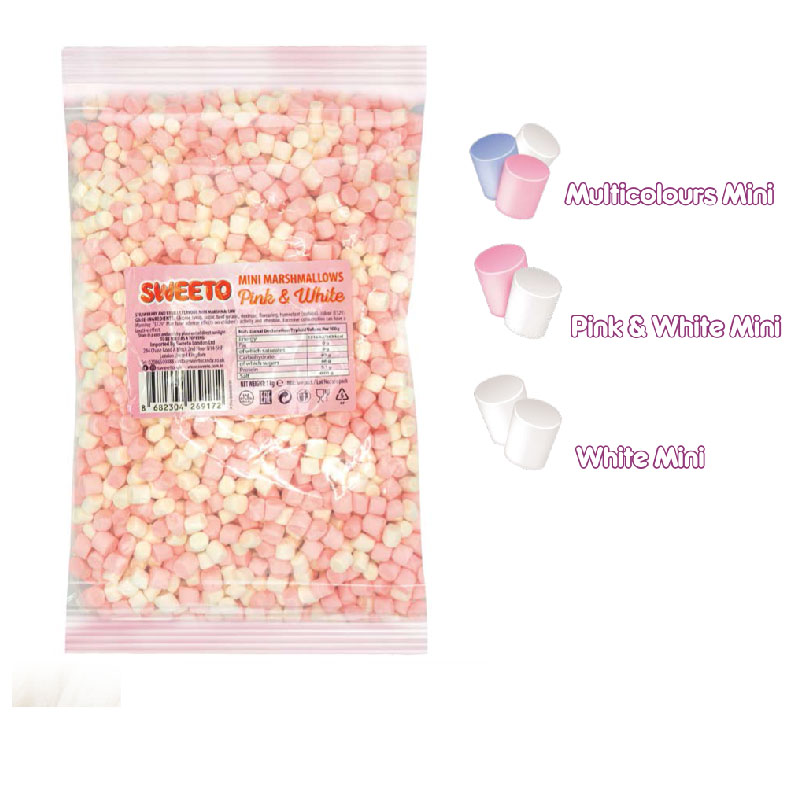 Sweeto Mini Marshmallow 1kg