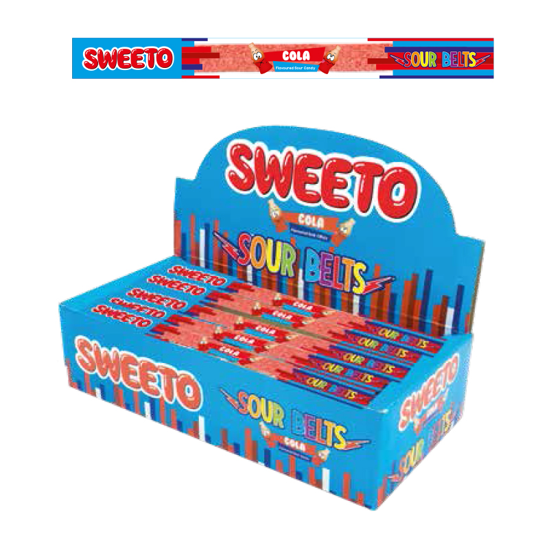 Sweeto Sour Belts Cola 8g