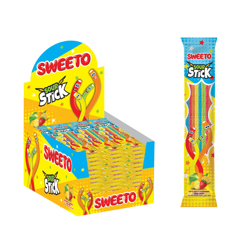 Sweeto Sour Sticks Tutti Frutti 30g