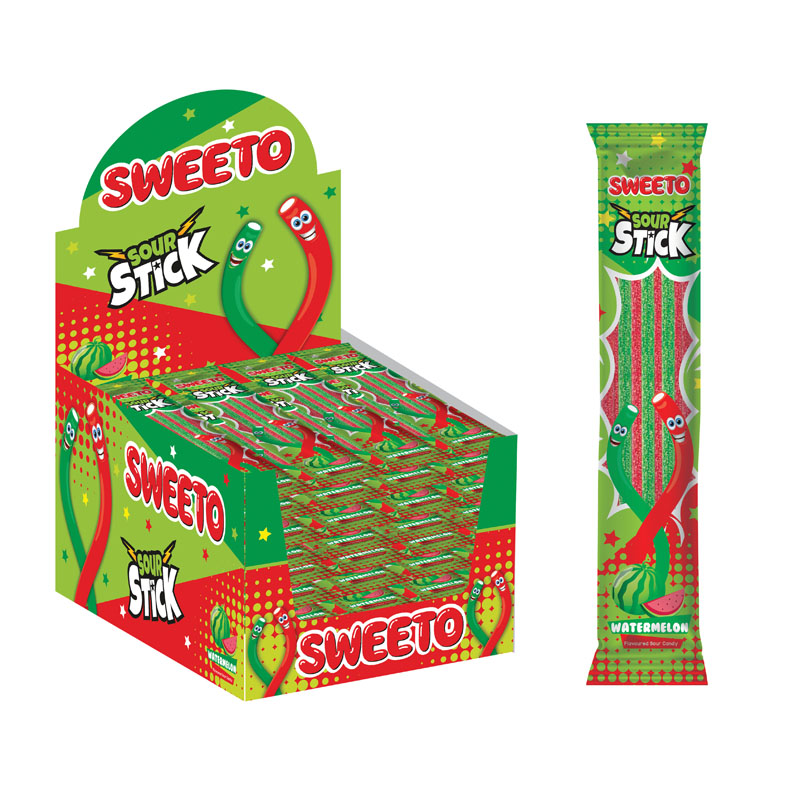 Sweeto Sour Sticks Watermelon 30g