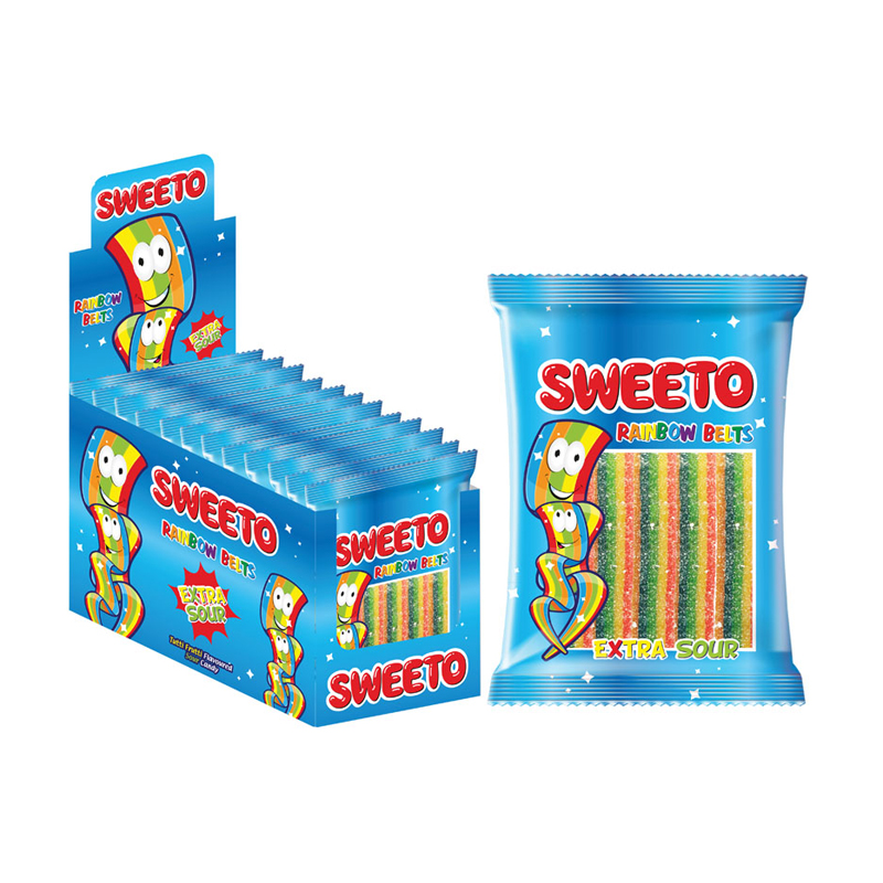 Sweeto Rainbow Belts 80g