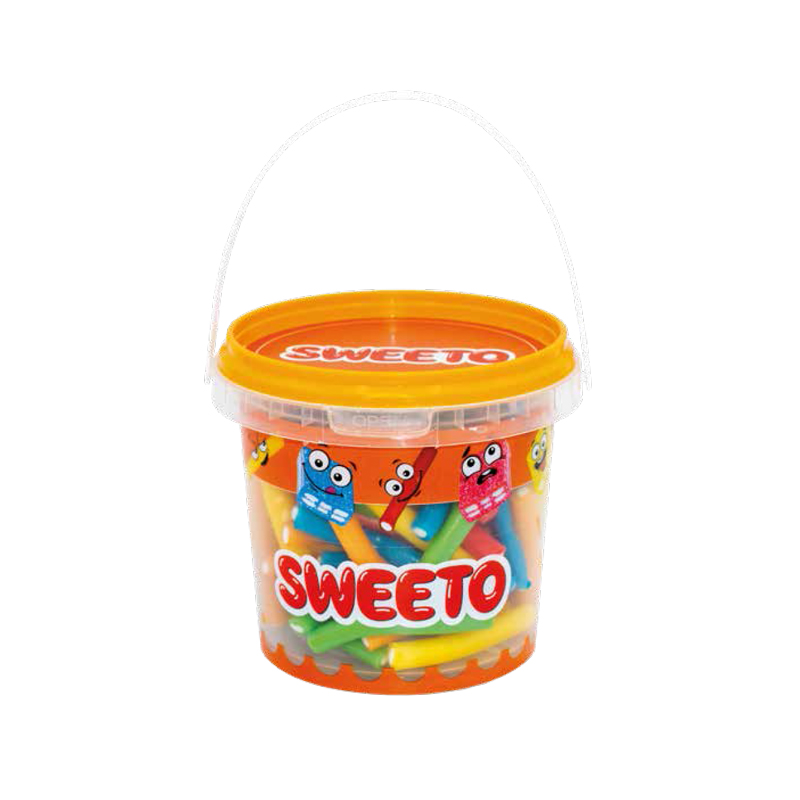 Sweeto Round Tubs Orange 150g